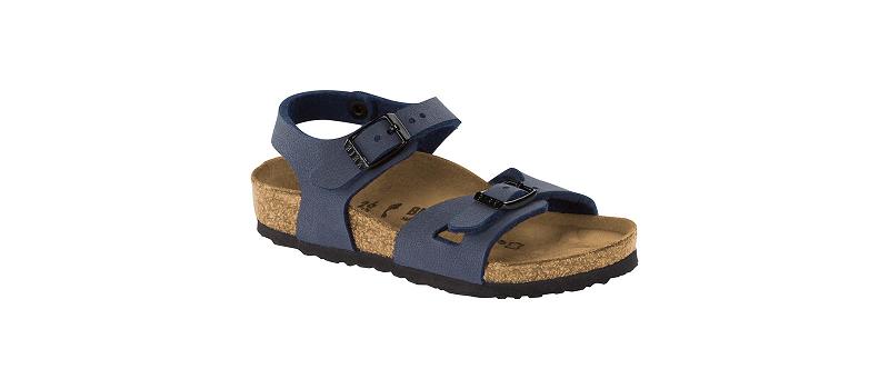 Birkenstock Birkibuc Regular Rio Børn Mørkeblå | DK 129FDN